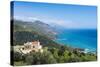 View over the South Coast of Crete, Greek Islands, Greece, Europe-Michael Runkel-Stretched Canvas