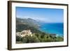 View over the South Coast of Crete, Greek Islands, Greece, Europe-Michael Runkel-Framed Photographic Print