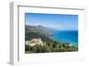 View over the South Coast of Crete, Greek Islands, Greece, Europe-Michael Runkel-Framed Photographic Print