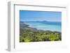 View over the South Coast of Crete with its Turquoise Waters, Crete, Greek Islands, Greece, Europe-Michael Runkel-Framed Photographic Print
