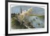 View over the St Lawrence River from the Citadel of Quebec, Canada, C1875-null-Framed Giclee Print