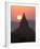 View over the Temples of Bagan at Sunset-Lee Frost-Framed Photographic Print