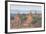 View over the Temples of Bagan Swathed in Early Morning Mist-Lee Frost-Framed Photographic Print