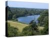 View Over the Thames From Richmond Hill, Richmond, Surrey, England, Uk-null-Stretched Canvas