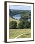 View Over the Thames From Richmond Hill, Richmond, Surrey, England, Uk-null-Framed Photographic Print