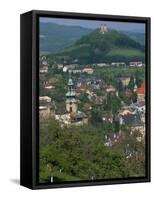 View Over the Town, Banska Stiavnica, Unesco World Heritage Site, Slovakia-Upperhall-Framed Stretched Canvas