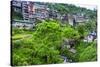 View over the Town of Banaue, Northern Luzon, Philippines, Southeast Asia, Asia-Michael Runkel-Stretched Canvas