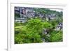 View over the Town of Banaue, Northern Luzon, Philippines, Southeast Asia, Asia-Michael Runkel-Framed Photographic Print