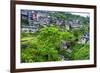 View over the Town of Banaue, Northern Luzon, Philippines, Southeast Asia, Asia-Michael Runkel-Framed Photographic Print