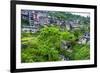 View over the Town of Banaue, Northern Luzon, Philippines, Southeast Asia, Asia-Michael Runkel-Framed Photographic Print