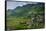 View over the Town of Banaue, Northern Luzon, Philippines-Michael Runkel-Framed Stretched Canvas