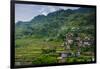 View over the Town of Banaue, Northern Luzon, Philippines-Michael Runkel-Framed Photographic Print