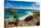 View over the Turquoise Waters of Barbuda-Michael Runkel-Stretched Canvas