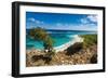 View over the Turquoise Waters of Barbuda-Michael Runkel-Framed Photographic Print