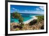 View over the Turquoise Waters of Barbuda-Michael Runkel-Framed Photographic Print