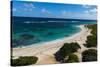 View over the Turquoise Waters of Barbuda-Michael Runkel-Stretched Canvas