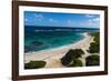 View over the Turquoise Waters of Barbuda-Michael Runkel-Framed Photographic Print