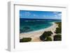 View over the Turquoise Waters of Barbuda-Michael Runkel-Framed Photographic Print