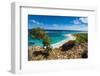 View over the Turquoise Waters of Barbuda-Michael Runkel-Framed Photographic Print