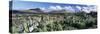 View over the volcanic landscape of Parque Natural de Los Volcanes, La Geria, Lanzarote-Stuart Black-Stretched Canvas