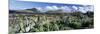 View over the volcanic landscape of Parque Natural de Los Volcanes, La Geria, Lanzarote-Stuart Black-Mounted Photographic Print