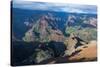 View over the Waimea Canyon, Kauai, Hawaii, United States of America, Pacific-Michael Runkel-Stretched Canvas