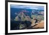 View over the Waimea Canyon, Kauai, Hawaii, United States of America, Pacific-Michael Runkel-Framed Photographic Print