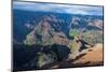 View over the Waimea Canyon, Kauai, Hawaii, United States of America, Pacific-Michael Runkel-Mounted Photographic Print