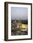 View over the Western Wall (Wailing Wall) and the Dome of the Rock Mosque, Jerusalem, Israel-Yadid Levy-Framed Photographic Print