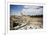 View over the Western Wall (Wailing Wall) and the Dome of the Rock Mosque-Yadid Levy-Framed Photographic Print