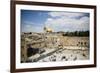 View over the Western Wall (Wailing Wall) and the Dome of the Rock Mosque-Yadid Levy-Framed Photographic Print