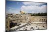 View over the Western Wall (Wailing Wall) and the Dome of the Rock Mosque-Yadid Levy-Mounted Photographic Print