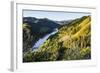 View over the Whanganui River in the Lush Green Countryside-Michael-Framed Photographic Print