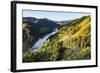 View over the Whanganui River in the Lush Green Countryside-Michael-Framed Photographic Print