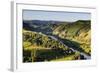 View over the Whanganui River in the Lush Green Countryside-Michael-Framed Photographic Print