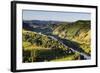 View over the Whanganui River in the Lush Green Countryside-Michael-Framed Photographic Print