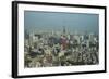 View over Tokyo with the Tokyo Tower, from the Mori Tower, Roppongi Hills, Tokyo, Japan, Asia-Michael Runkel-Framed Photographic Print