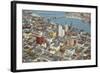 View over Toledo, Ohio-null-Framed Art Print