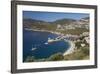 View over Town and Harbour with Gulets-Stuart Black-Framed Photographic Print