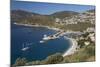 View over Town and Harbour with Gulets-Stuart Black-Mounted Photographic Print
