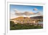 View over Trogir, UNESCO World Heritage Site, Dalmatian Coast, Croatia, Europe-Matthew Williams-Ellis-Framed Photographic Print