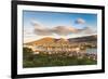 View over Trogir, UNESCO World Heritage Site, Dalmatian Coast, Croatia, Europe-Matthew Williams-Ellis-Framed Photographic Print