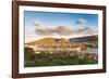 View over Trogir, UNESCO World Heritage Site, Dalmatian Coast, Croatia, Europe-Matthew Williams-Ellis-Framed Photographic Print