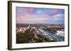 View over Victoria Park Towards Rainbow Bridge and the American Falls, Niagara Falls-Jane Sweeney-Framed Photographic Print