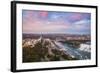 View over Victoria Park Towards Rainbow Bridge and the American Falls, Niagara Falls-Jane Sweeney-Framed Photographic Print