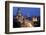 View over Victoria Terminus and Central Mumbai at Dusk, Mumbai, India-Peter Adams-Framed Photographic Print