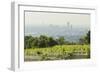 View over Vienna of the Cobenzl, Vineyard Cobenzl, Vienna, Austria-Rainer Mirau-Framed Photographic Print