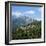 View over Village and Bavella Mountains, Zonza, South Corsica, Corsica, France, Europe-Stuart Black-Framed Photographic Print