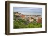 View over Village and Harbour, Arild, Kulla Peninsula, Skane, South Sweden, Sweden, Scandinavia-Stuart Black-Framed Photographic Print