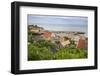 View over Village and Harbour, Arild, Kulla Peninsula, Skane, South Sweden, Sweden, Scandinavia-Stuart Black-Framed Photographic Print